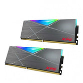 XPG SPECTRIX D50 16GB (2x8GB) DDR4 RGB Memory Module (RAM)-Light Gray-3600-16GB